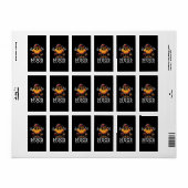 Étiquette Nuages Croustillants et non drogues (Feuille entière)