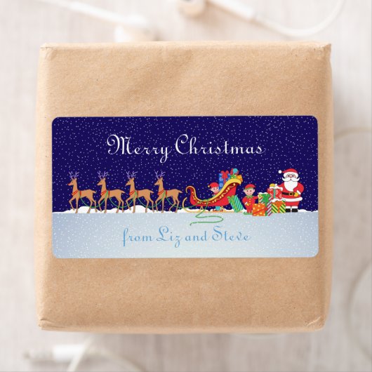 Étiquette Nuit avant Noël (En situation)