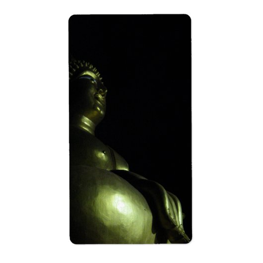 Étiquette Nuit Bouddha (Devant)