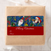 ÉTIQUETTE NUIT DE NOËL (En situation)