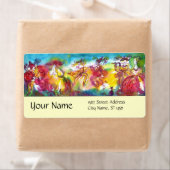 Étiquette NUIT DU CARNAVAL / Mascarade vénitienne, Musique d (En situation)