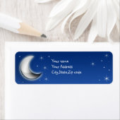 Étiquette nuit lunaire (En situation)