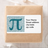 Étiquette Numéros de jour Pi (En situation)