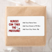 Étiquette Nurses Can (En situation)
