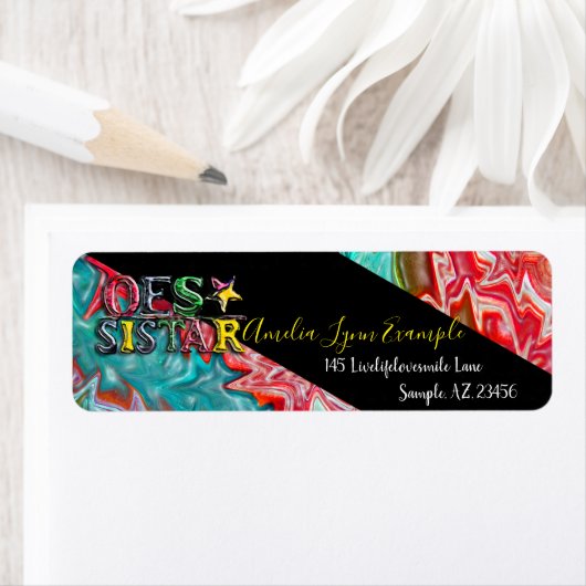 ÉTIQUETTE O.E.S SISTAR (En situation)