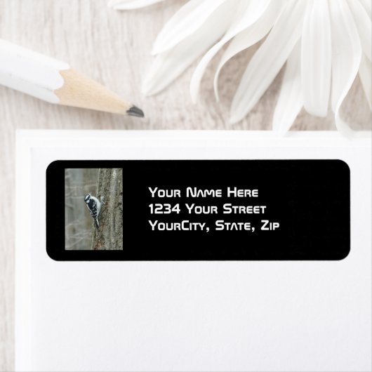 Étiquette Objets en pics Downy (En situation)