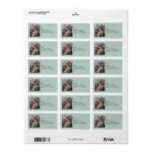 Étiquette Observation d'oiseaux La Souris Trouve Nest Waterc (Feuille entière)