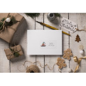 Étiquette Octopus Christmas Joy, coutume