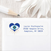 Étiquette Oeil mal grec du coeur (En situation)