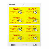 Étiquette - oeufs à couver (Feuille entière)