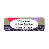 Étiquette OEufs brouillés (Devant)