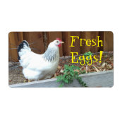 Étiquette Oeufs frais (Devant)