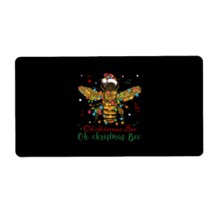 Étiquette Oh Christmas Bee   Oh Christmas Bee
