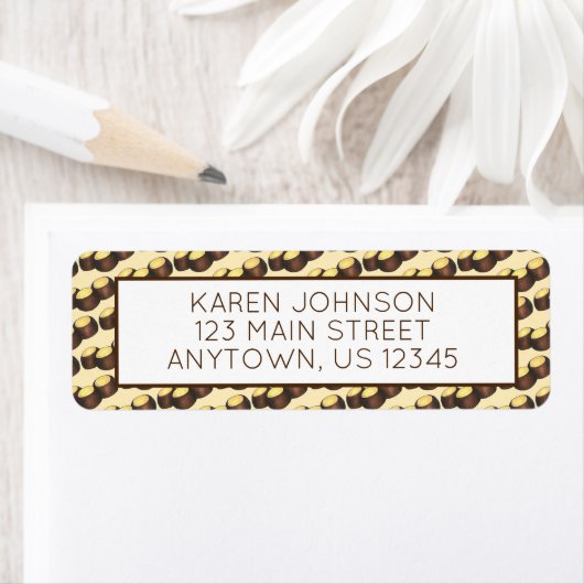 Étiquette Ohio OH Beurre d'arachide Buckeye Buck Eye Nut Can (En situation)