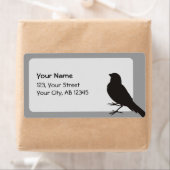 Étiquette Oiseau canarien permanent (En situation)