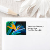 Étiquette Oiseau Du Paradis (Hawaï) (En situation)