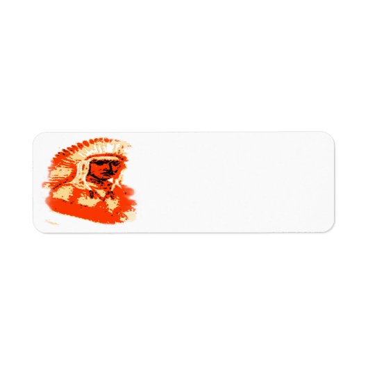 Étiquette Ojibwa (Devant)