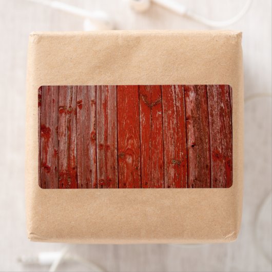 Étiquette Old red (En situation)