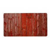 Étiquette Old red (Devant)