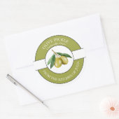 Étiquette Olive Pickle (Enveloppe)