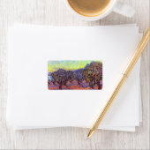 Étiquette Olive Trees par Vincent van Gogh (En situation)