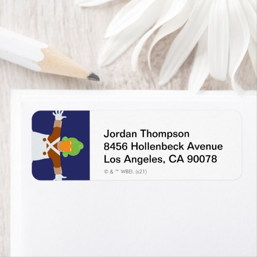 Étiquette Oompa Loompa (En situation)