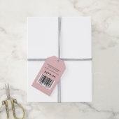 Étiquette Optométriste Oeil d'entreprise Code-barr (Avec de la ficelle)