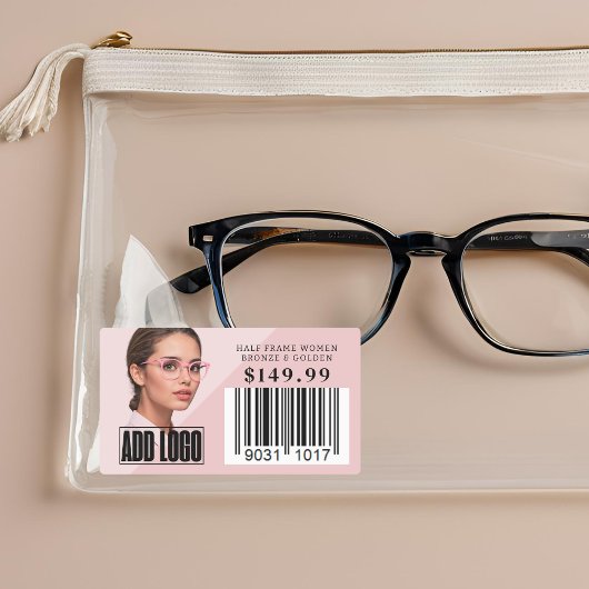 Étiquette Optométriste Oeil d'entreprise Code-barr