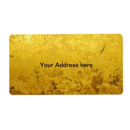 Étiquette OR pur/or leaf (Devant)