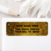 Étiquette Or vintage (En situation)