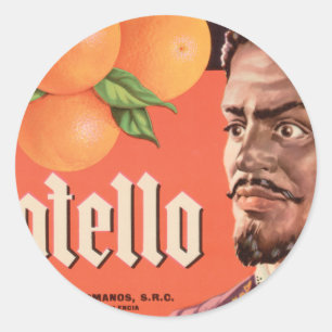 Étiquette Orange d'Otello