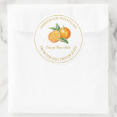 Étiquette Orange Marmalade | Blanc (Sac)