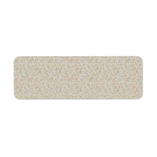 Étiquette Oreiller jeté à motif floral pastel vintage disty