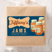 Étiquette Organique Naturel | Orange Marmalade | Confitures (En situation)