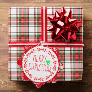 Étiquette ornement et carte cadeau papier