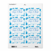 Étiquette Oses-tu ? Vaisselle (Feuille entière)