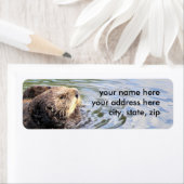 Étiquette Otter dans le profil (En situation)