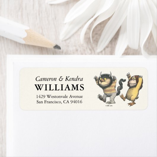 Étiquette Où sont les choses sauvages | Deux choses sauvages (En situation)