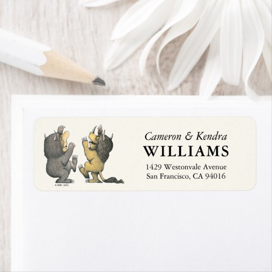 Étiquette Où sont les choses sauvages | Les choses sauvages (En situation)