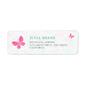 Étiquette Our Lovely One Baby Shower Return Address Label (Devant)