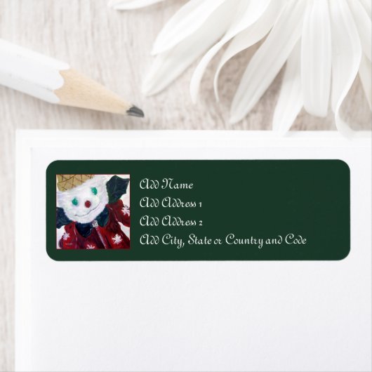 Étiquette Ours Jingle (En situation)