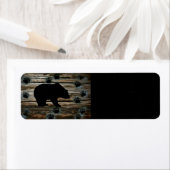 Étiquette Ours noir (En situation)