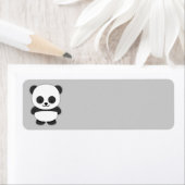 Étiquette Ours Panda Animé (En situation)