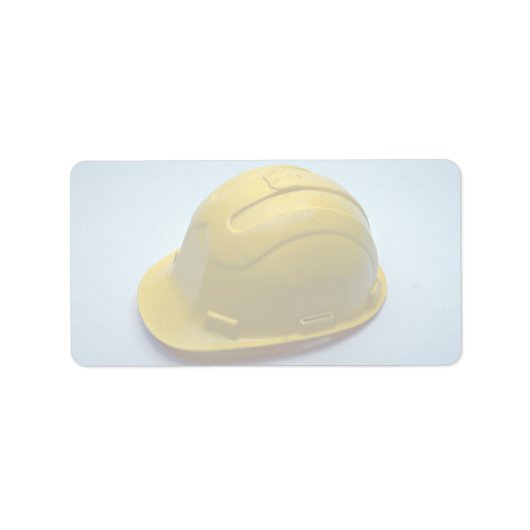 Étiquette Outils de commerce - casquette dur (Devant)