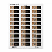 Étiquette Outils de rénovation Manuyman Construction de menu (Feuille entière)