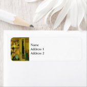 Étiquette Outils de travail du bois (En situation)