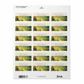 Étiquette Packaging pour les supports d'entreprise de petite (Feuille entière)