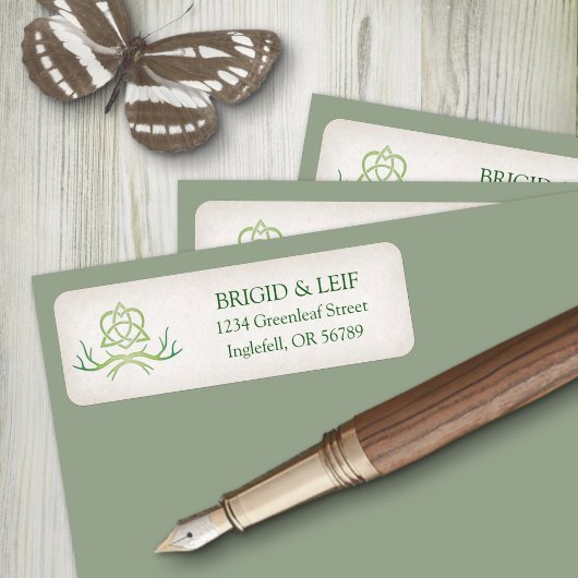 Étiquette Pagan Handfasting Mariage