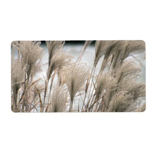 Étiquette Paille en hiver (Devant)