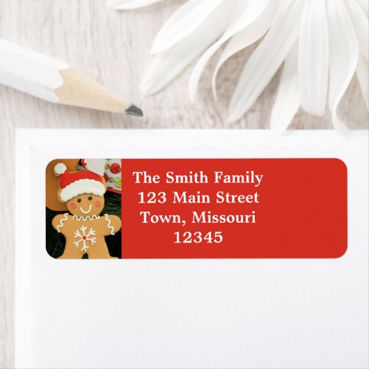 Étiquette Pain de gingembre (En situation)